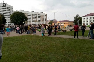 15 сентября в 17:00 в сквере у Центральной площади Светлогорска состоялся флешмоб!