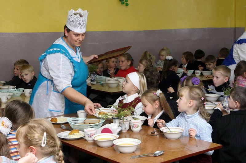питание в школах