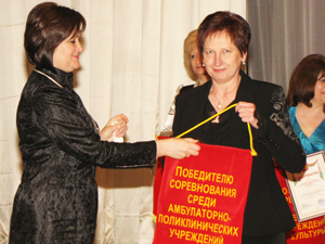 Церемония чествования передовиков производства Светлогорского района по итогам работы за 2011 год