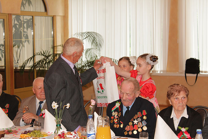 Торжественный прием в честь ветеранов Великой Отечественной войны