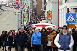 Марш нетунеядцев в Витебске