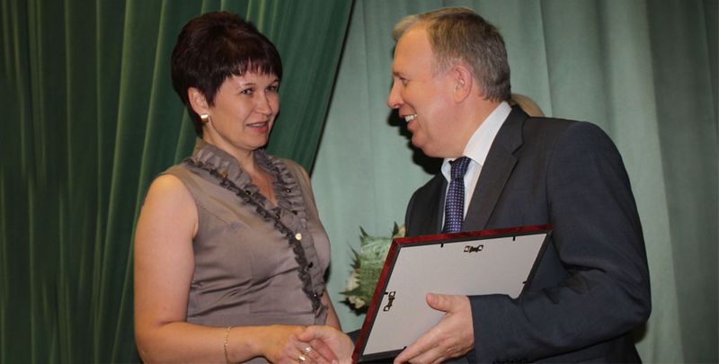 Помощник врача Елена Николаевна Зеленок удостоена звания «Отличник здравоохранения РБ»